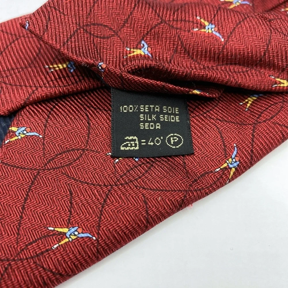 Ermenegildo Zegna 100% Silk Disegno Esclusivo Neck Tie - Picture 5 of 6